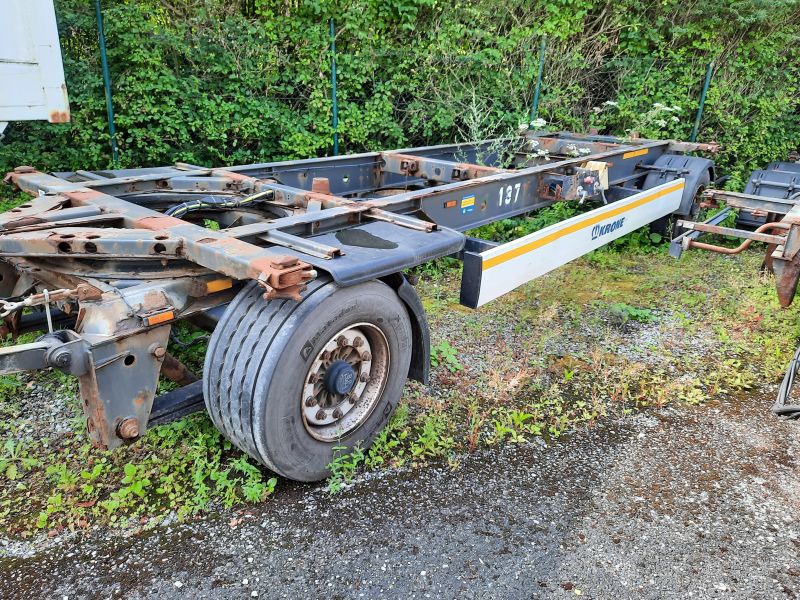#20062 - Bild: 3 | 2 – axle trailer for swap bodies | BDF-System, Maxi, EZ: 13.08.2013.