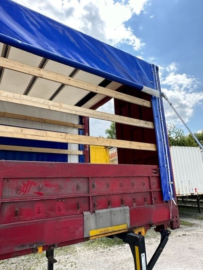 #LA132 - Bild: 7 | Swap body, side walls with tarpaulin | BDF-System, 7.450 mm lang, neue ROLLFIXPLANE in RAL 5002 Ultramarinblau,