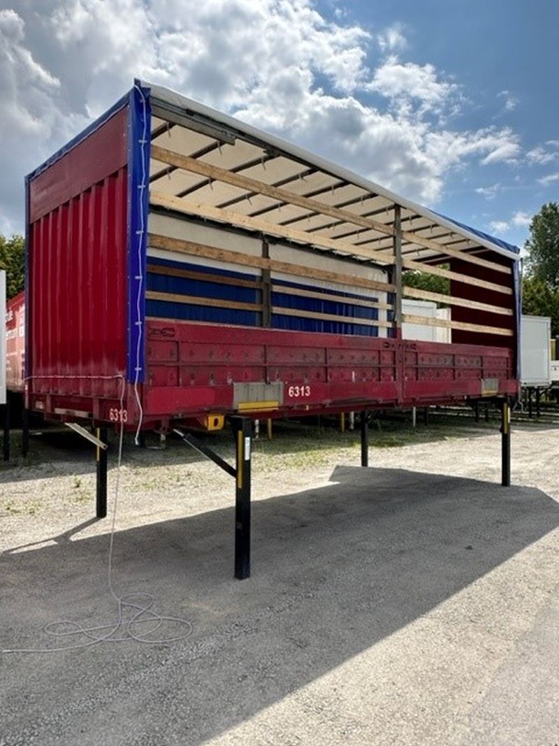 #LA132 - Bild: 8 | Swap body, side walls with tarpaulin | BDF-System, 7.450 mm lang, neue ROLLFIXPLANE in RAL 5002 Ultramarinblau,
