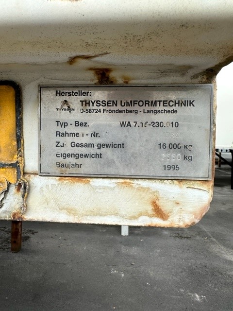 #20957 - Bild: 4 | Stalowy kontener wymienny Jumbo | Stahl-Wechselkoffer 7.15m BDF mit Rolltor