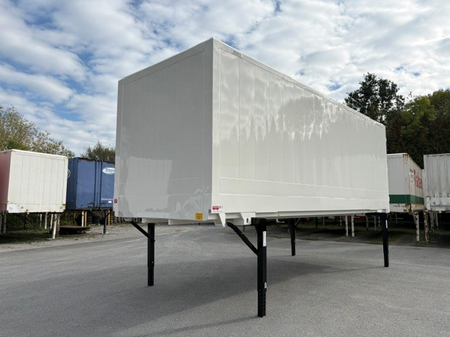 #22010 - Bild: 2 | Wechselkoffer, Stahl glatt | BDF-System 7.450 mm, NEUE Portaltüren, LACK NEU Premium