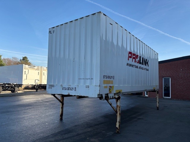 Coffret interchangeable, acier mouluré | BDF-System 7.45 m, mit Portaltüren