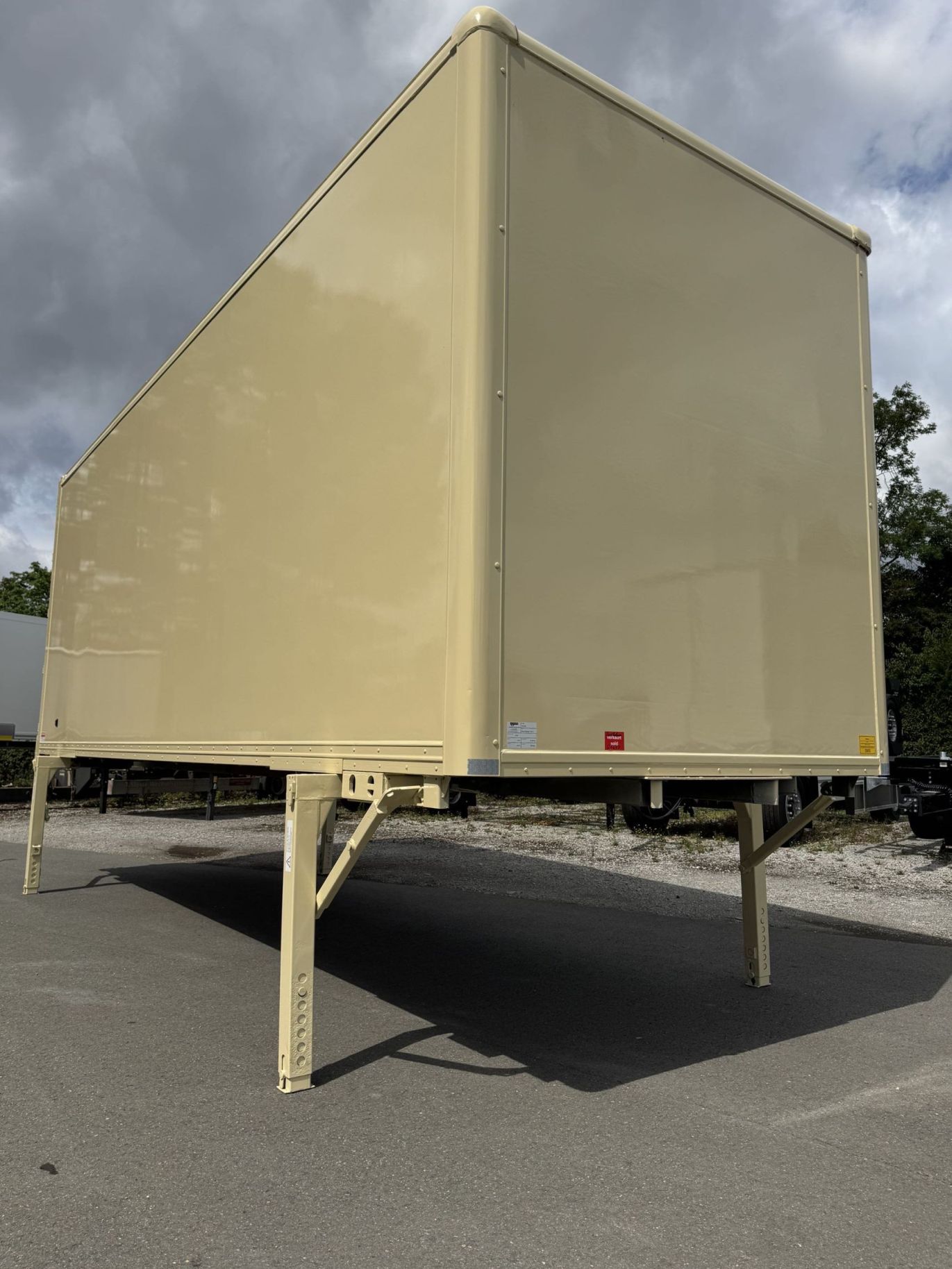 #LA113 - Bild: 3 | Swap body, plywood | BDF-System 7.450 mm lang, Seitentüren, LACK NEU!