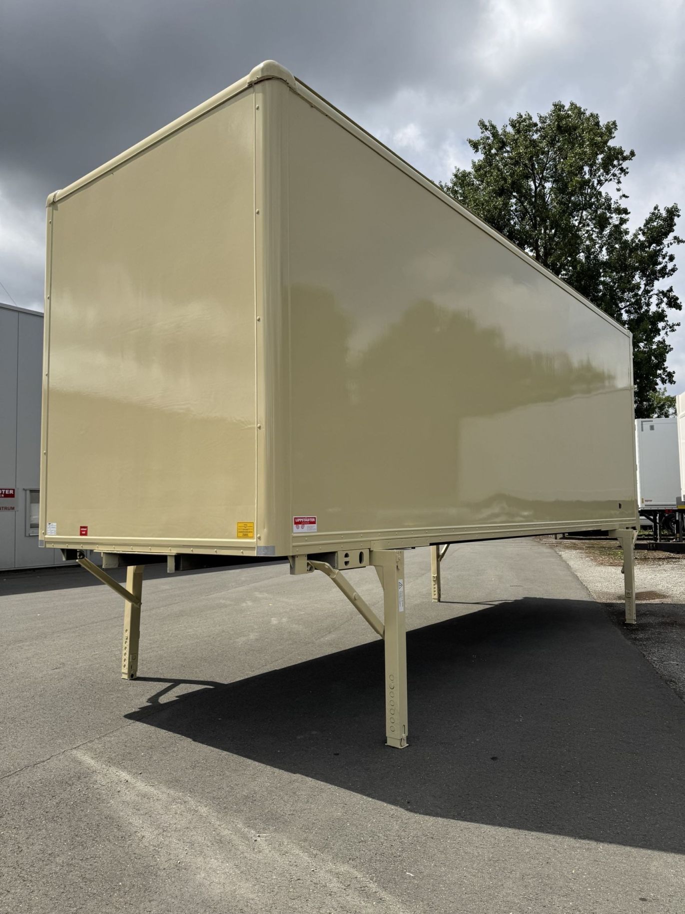 #LA113 - Bild: 4 | Swap body, plywood | BDF-System 7.450 mm lang, Seitentüren, LACK NEU!