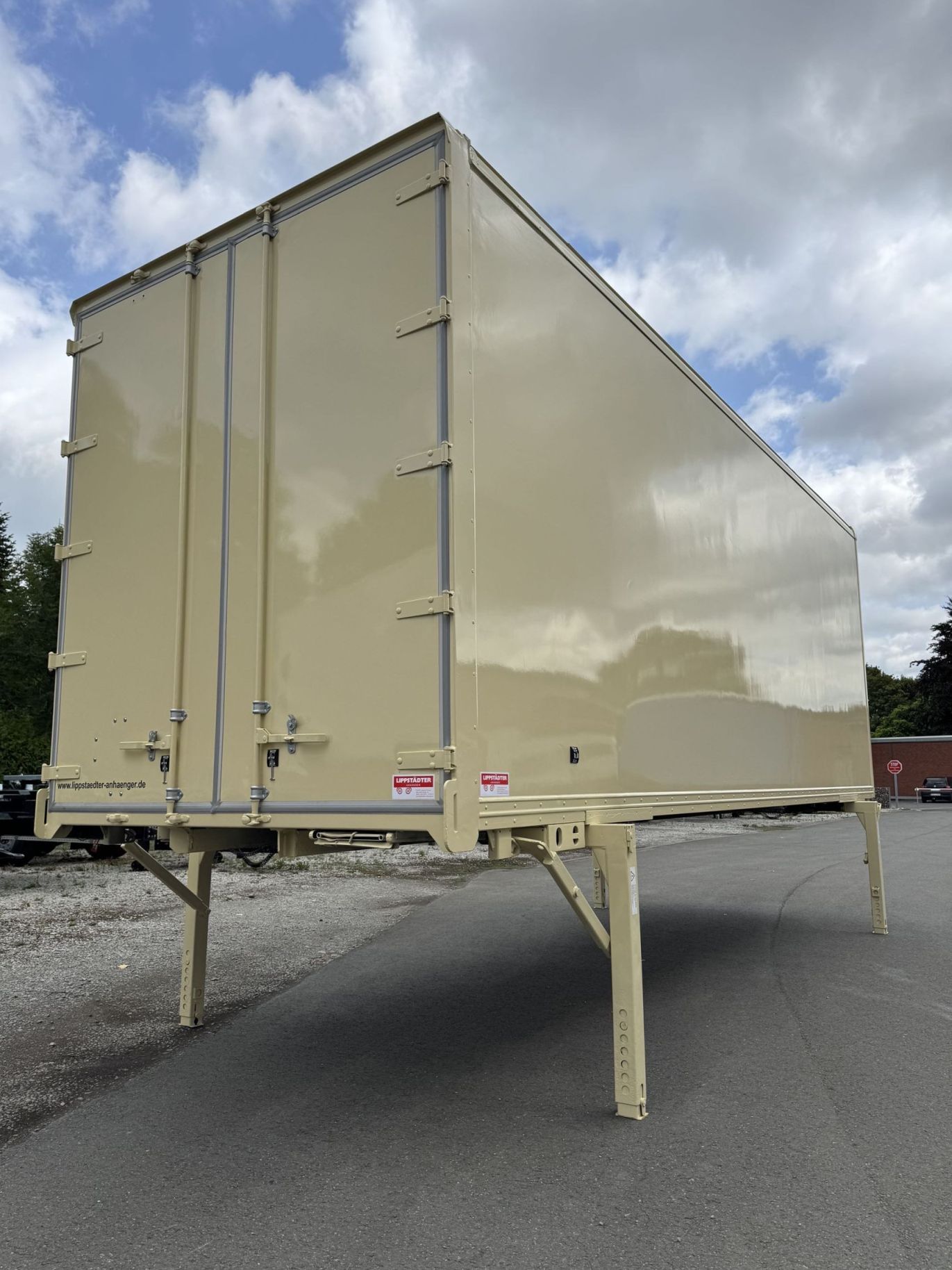 Swap body, plywood | BDF-System 7.450 mm lang, LACK NEU!