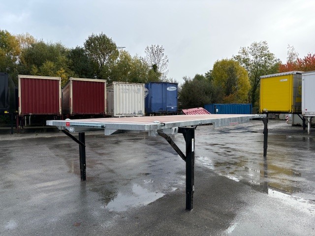 #LA128 - Bild: 2 | | BDF-System, 7.450 mm lang, mit TWIST-LOCKS im Rahmen für Transport von 20 Fuß Containern