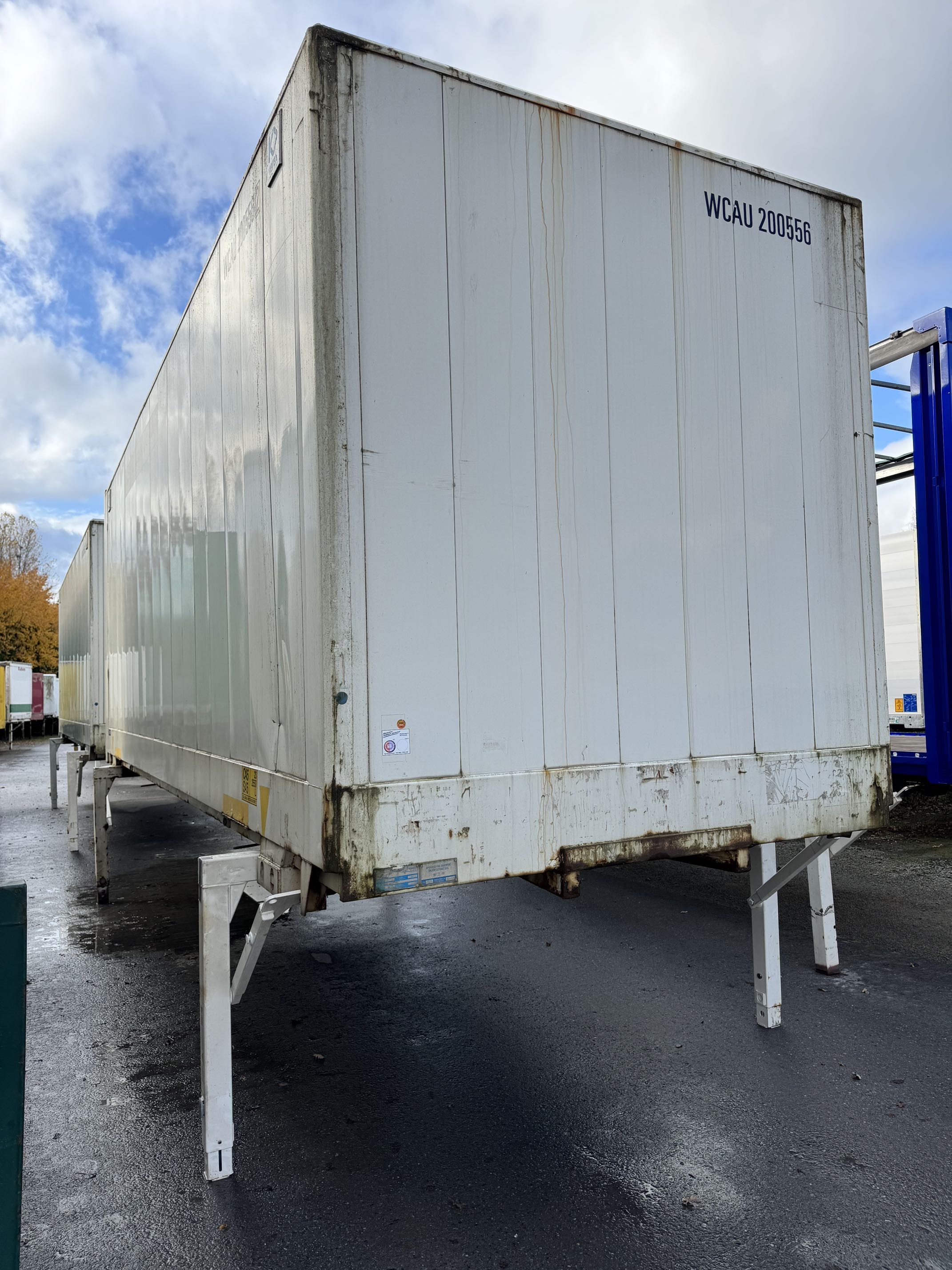 Wymienna obudowa, gładka stal | BDF-System 7.45m, Rolltor, Jumbo