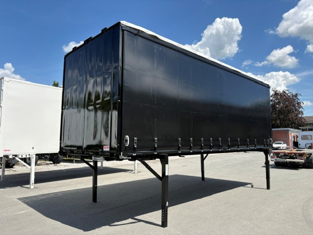 #21894 - Bild: 4 | Wechselpritsche, Schiebeplane | BDF System 7.450 mm lang, LACK + PLANE NEU in schwarz!