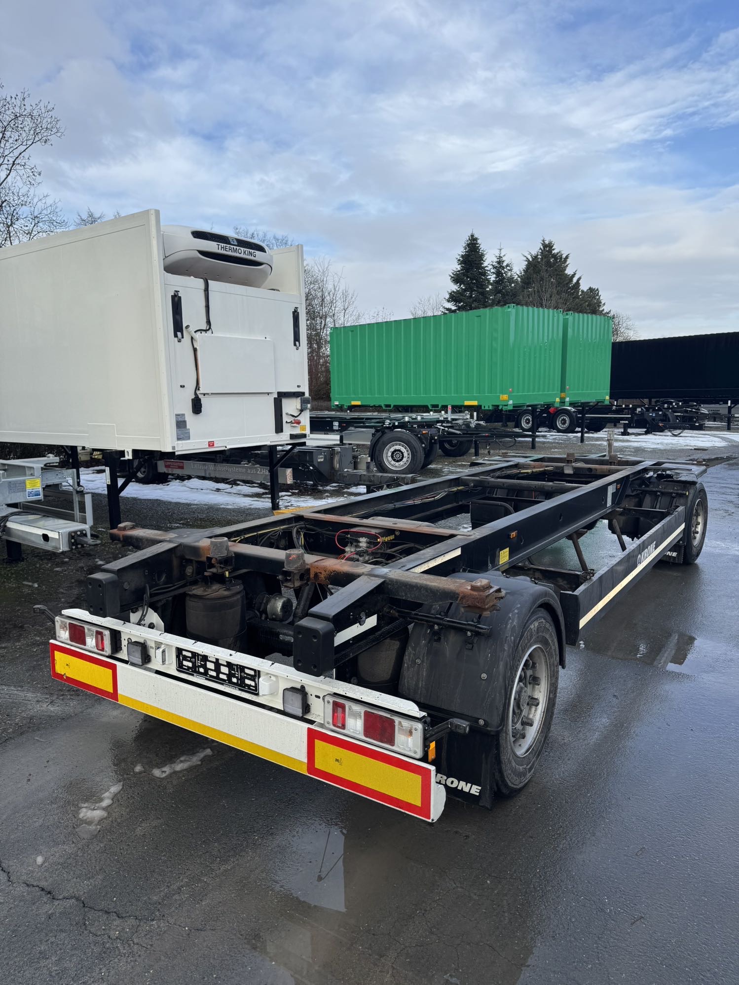 2-osiowa przyczepa z nadwoziem wymiennym | BDF-System, Maxi, EZ: 2012, R 19,5