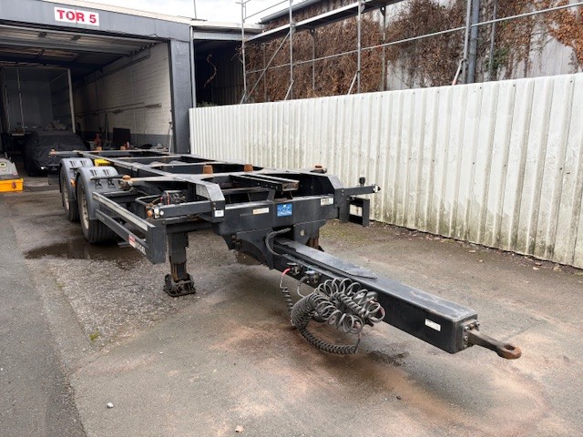 Remorque à essieu central pour trafic interchangeable | BDF-System, Schenker-Version.