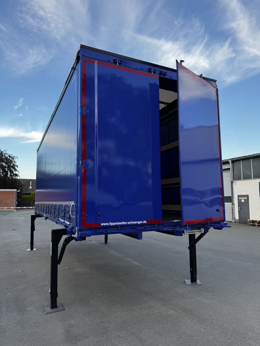 #LA-THWA - Bild: 3 | Wechselpritsche, Schiebeplane | BDF-System, 7.450 mm lang, LACK + PLANE NEU in blau!