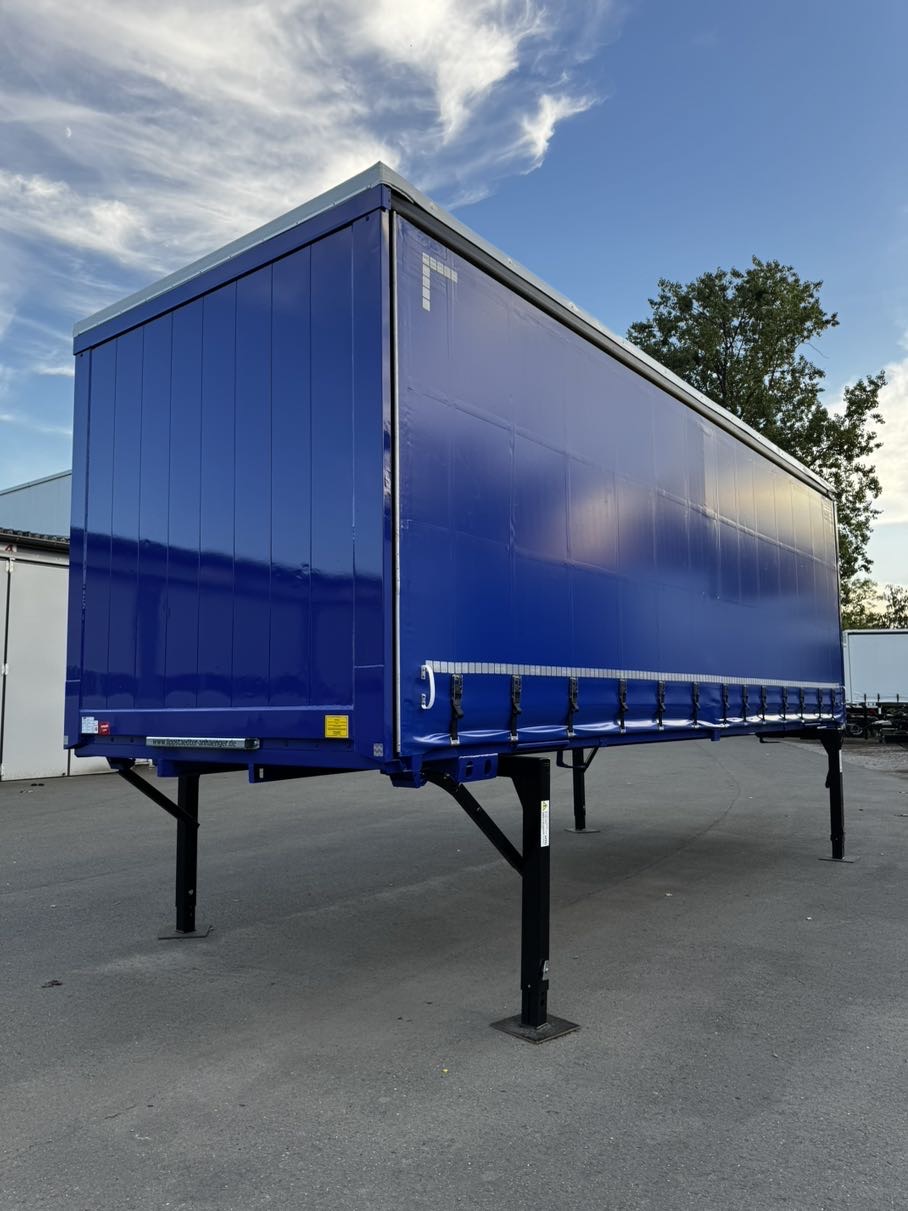 #LA-THWA - Bild: 7 | Wechselpritsche, Schiebeplane | BDF-System, 7.450 mm lang, LACK + PLANE NEU in blau!