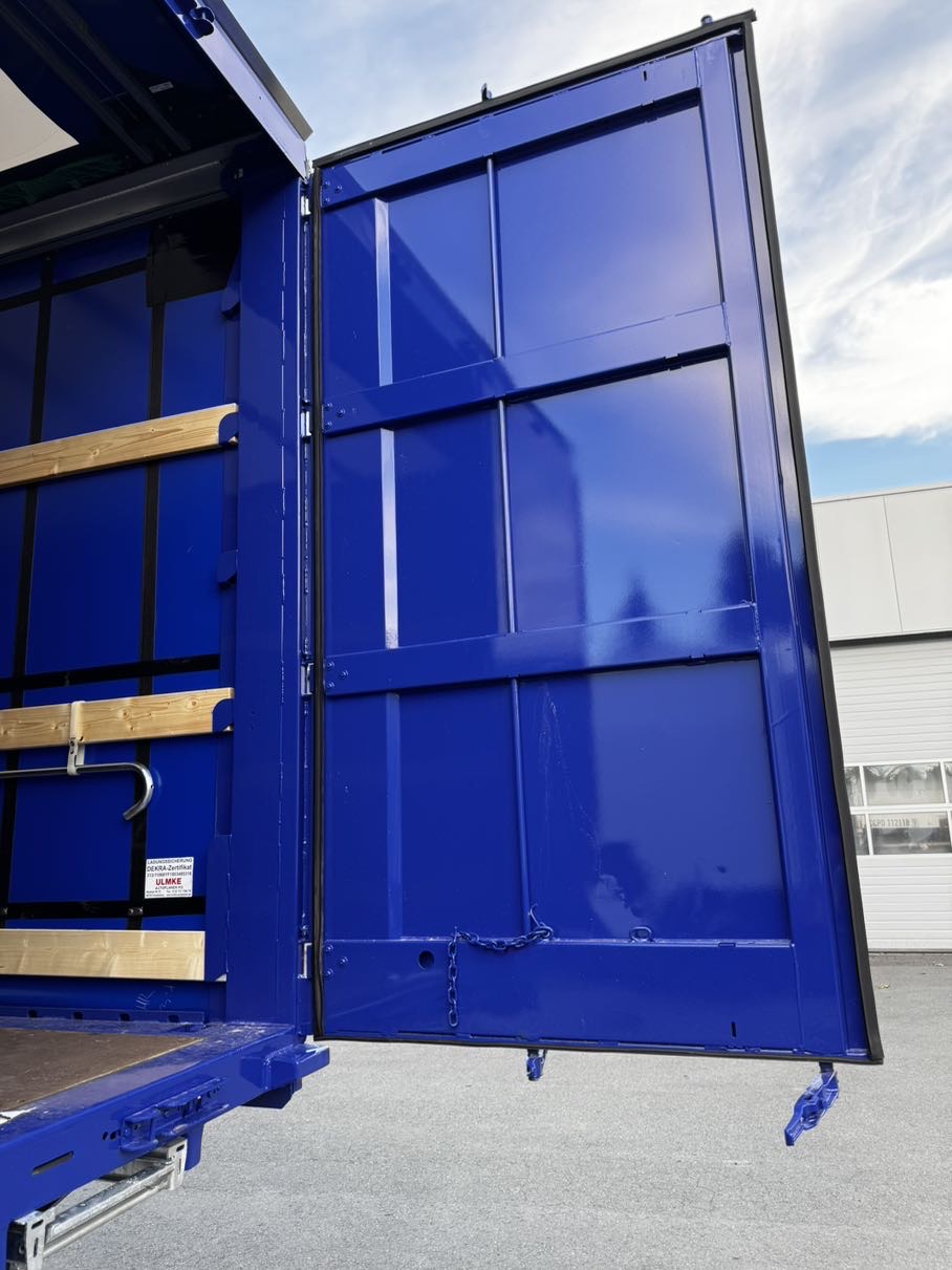 #LA-THWA - Bild: 11 | Wechselpritsche, Schiebeplane | BDF-System, 7.450 mm lang, LACK + PLANE NEU in blau!