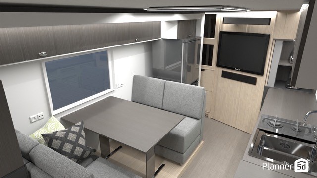 #LA-TRUCK - Bild: 8 | Wymienna obudowa, sklejka | Truck Camper, mobile Wohnkabine, Motor home, Luxusausstattung