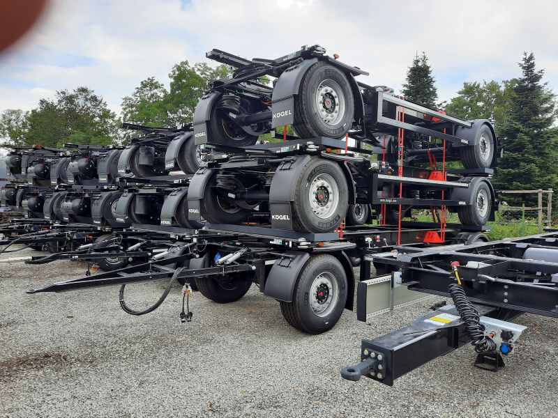 #LA003 - Bild: 1 | 2 – axle trailer for swap bodies | BDF-System, Standard, ohne Zulassung.