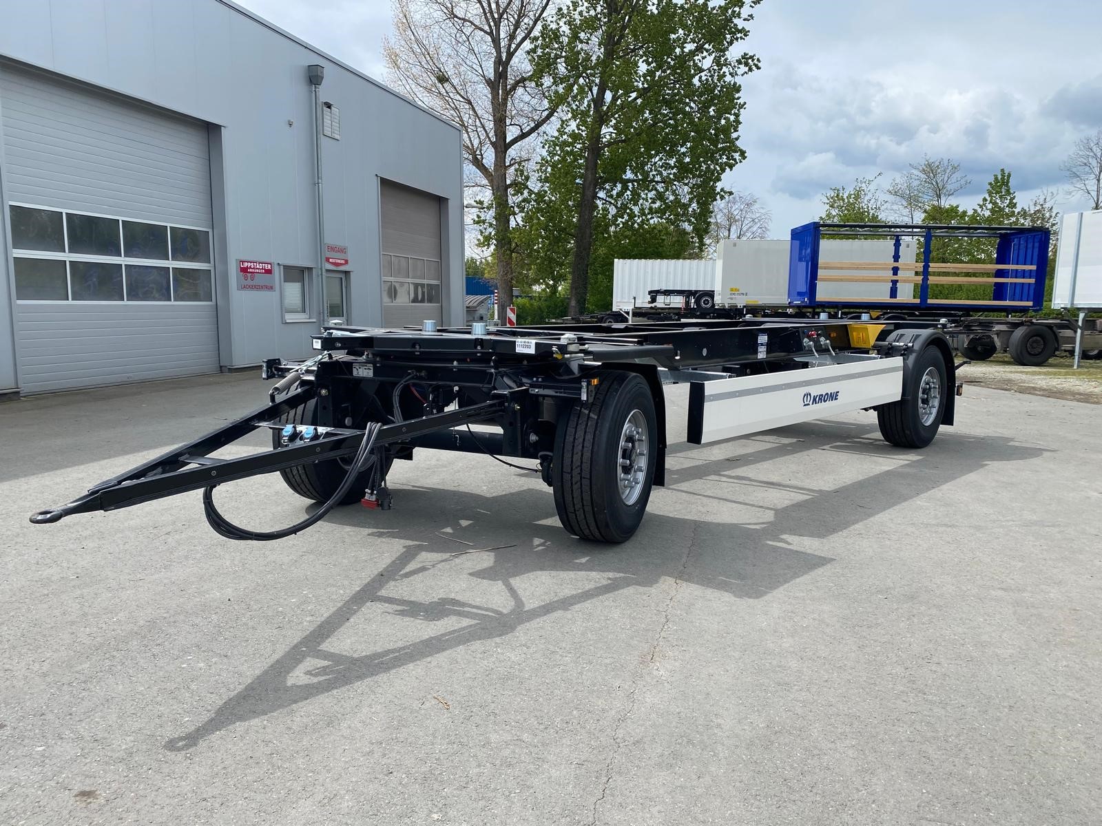 #LA005 - Bild: 2 | 2 – axle trailer for swap bodies | BDF-System, Standard Ausführung, NEUFAHRZEUG!