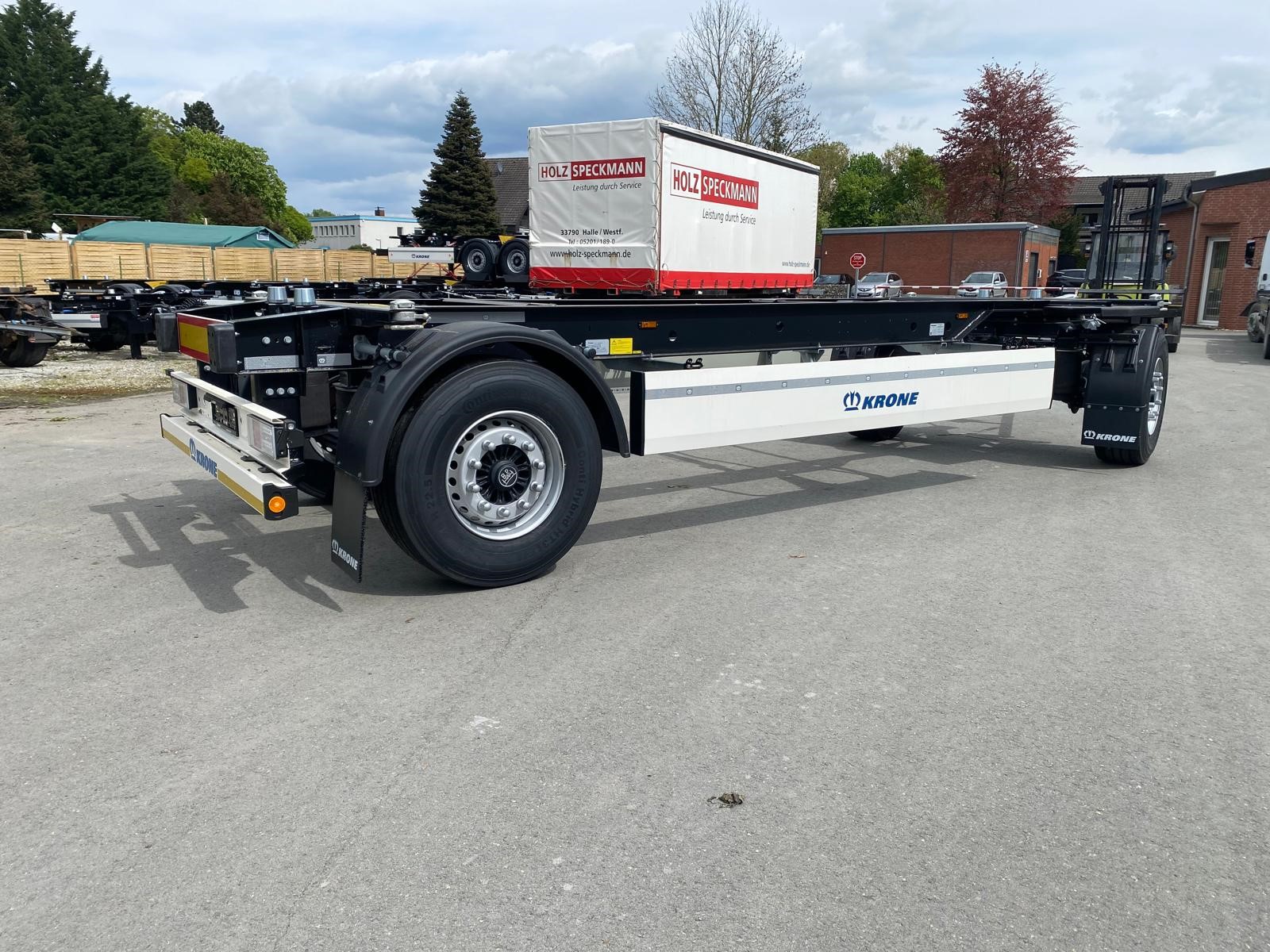 #20344 - Bild: 3 | 2 – axle trailer for swap bodies | BDF-System, Standard Ausführung, NEUFAHRZEUG!