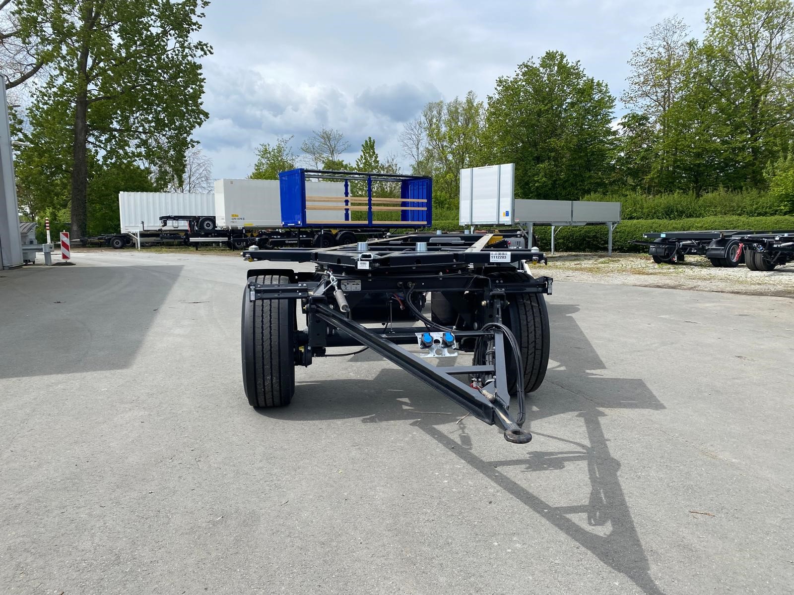 2 – axle trailer for swap bodies | BDF-System, Standard Ausführung, NEUFAHRZEUG!