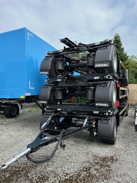 #LA006 | Remorque à 2 essieux interchangeables | BDF-System, Maxi, Neufahrzeug ohne Zulassung.