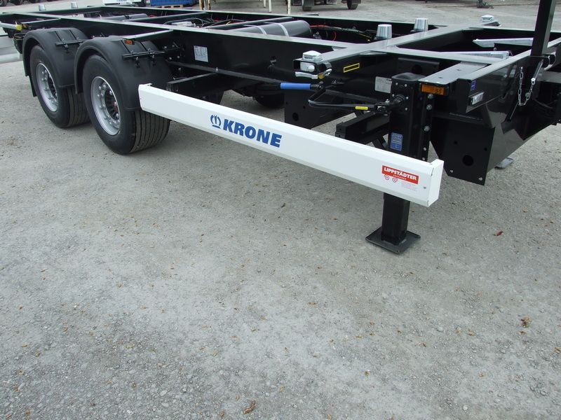 #LA009 - Bild: 9 | Central axle swap body trailer | BDF-System, Maxi, hochgekuppelt, ohne Zulassung.