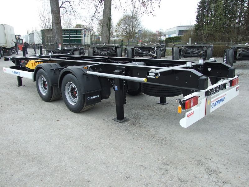 #LA009 - Bild: 1 | central – axle trailer for Swap Bodies | BDF-System, Jumbo/Maxi Ausführung, NEUFAHRZEUG