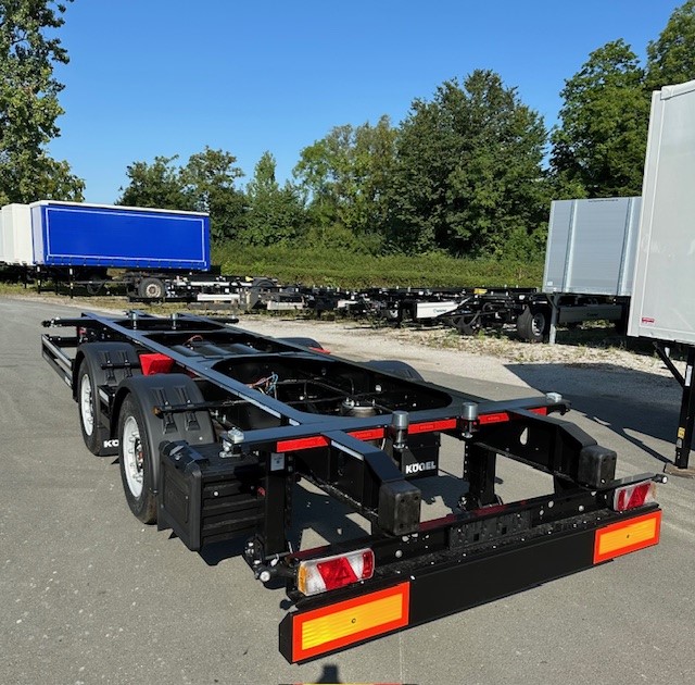 Zentralachs Wechselverkehrsanhänger | BDF-System, Schenker-Version, ohne Zulassung.