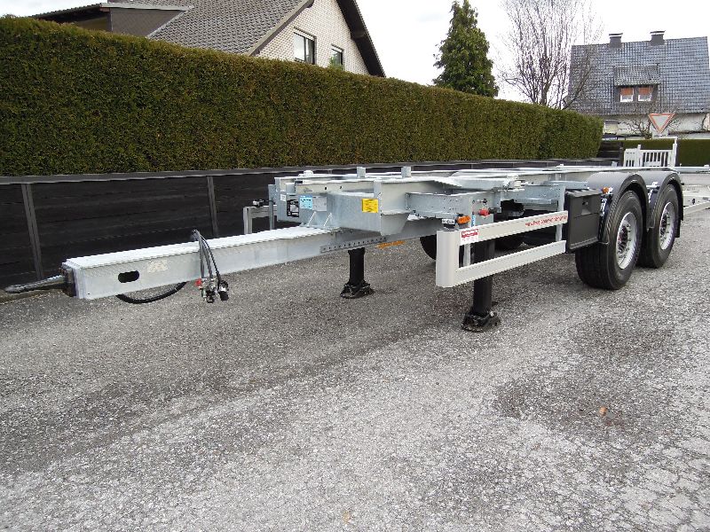 #20440 - Bild: 2 | central – axle trailer for Swap Bodies | BDF-System, Standard Ausführung, NEUFAHRZEUG!!
