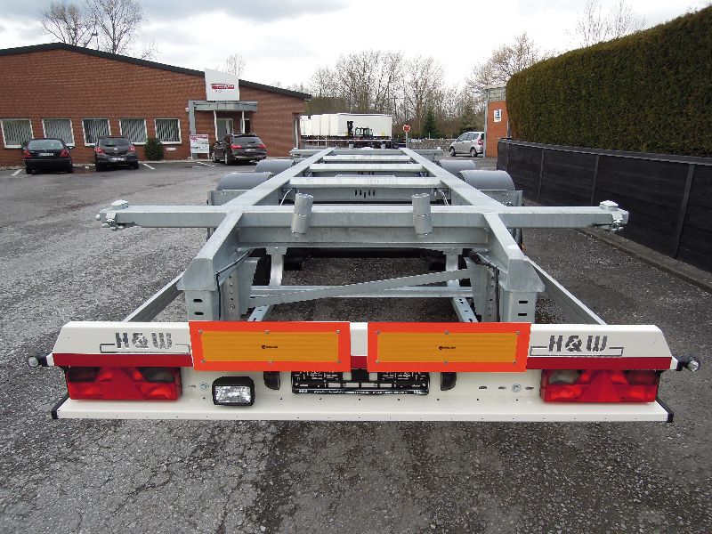 #20440 - Bild: 3 | central – axle trailer for Swap Bodies | BDF-System, Standard Ausführung, NEUFAHRZEUG!!