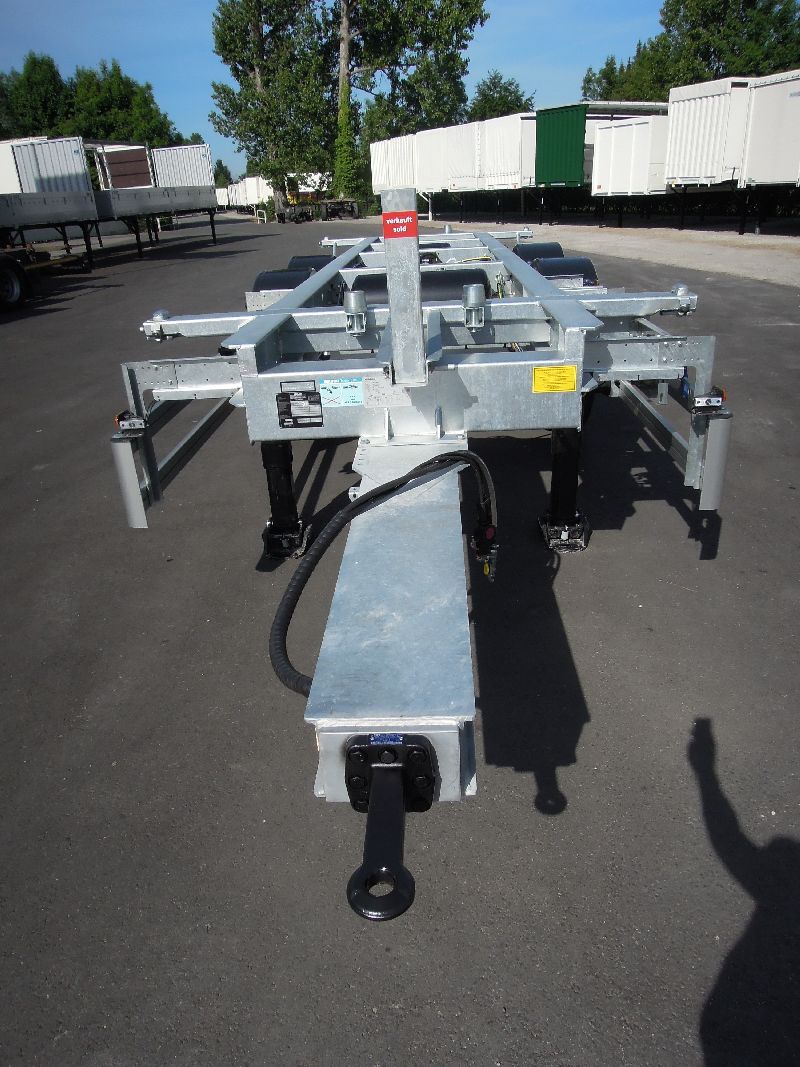 #LA016 - Bild: 3 | Central axle swap body trailer | BDF-System, Standard mit Liftachse, ohne Zulassung.