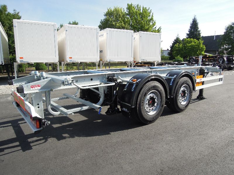 #LA016 - Bild: 5 | central – axle trailer for Swap Bodies | BDF-System, Standard mit Liftachse, ohne Zulassung.