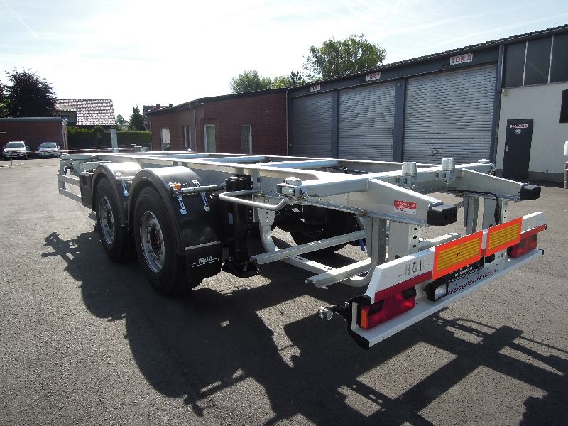 central – axle trailer for Swap Bodies | BDF-System, Standard Ausführung, NEUFAHRZEUG mit Liftachse!!