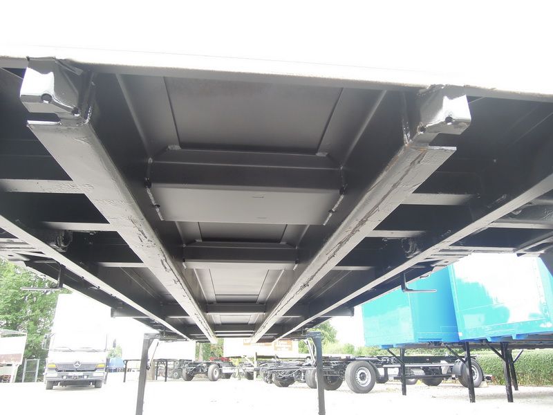 #LA042 - Bild: 8 | Swap-body platform, sliding tarpaulin | BDF-System, 7.450 mm lang, LACK NEU! ** AIRPIPE möglich – kein Wassersack oder Eis auf dem Dach!