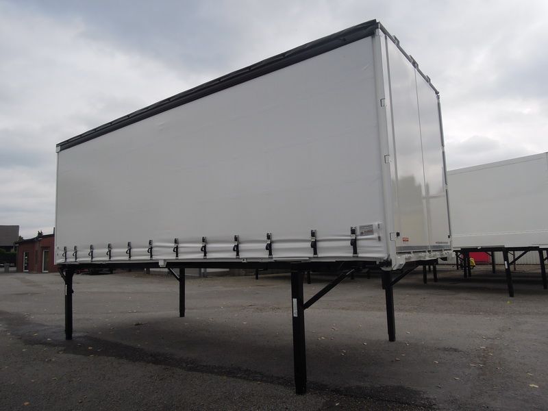#LA043 - Bild: 8 | Swap-body platform, sliding tarpaulin | BDF-System, 7.450 mm lang, LACK + PLANE NEU!
