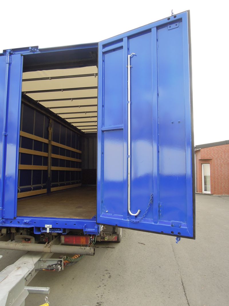 #LA044 - Bild: 9 | Swap-body platform, sliding tarpaulin | BDF-System, 7.450 mm lang