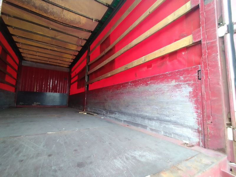 #LA051 - Bild: 9 | Swap body, side walls with tarpaulin | Wechselpritsche mit Bordwänden und Plane, BDF-System, 7.450 mm lang.