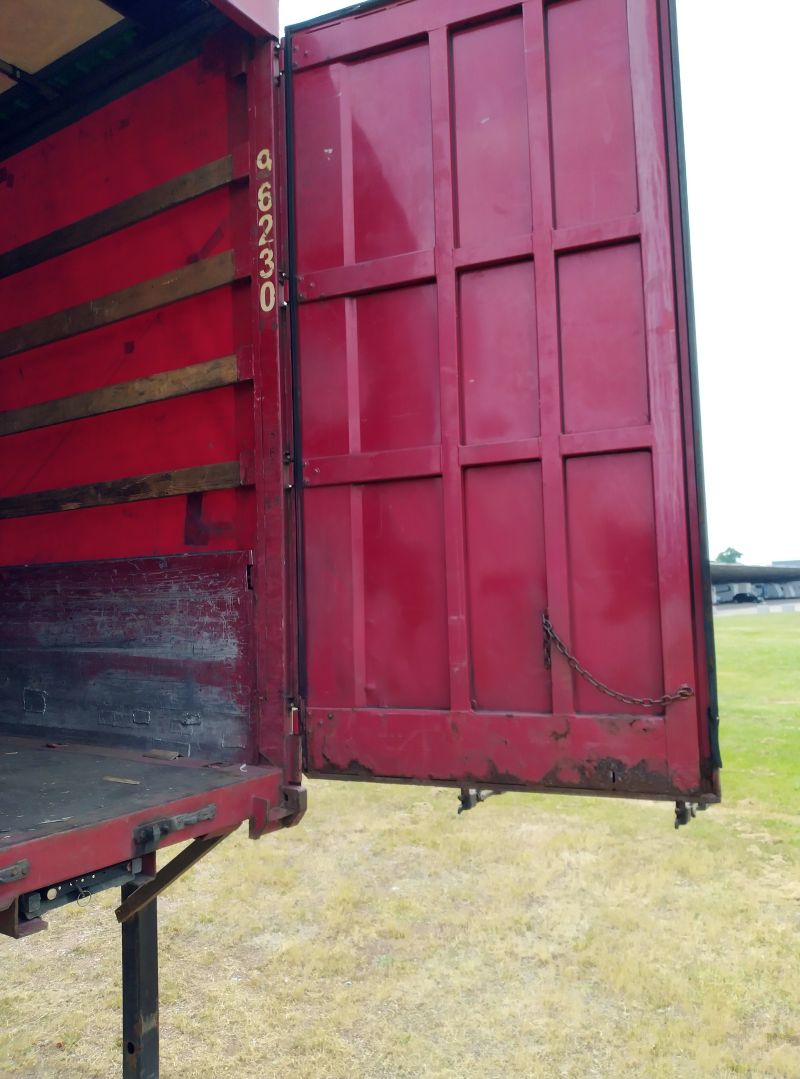 #LA053 - Bild: 7 | Swap body, side walls with tarpaulin | Wechselpritsche mit Bordwänden und Plane, BDF-System, 7.450 mm lang.