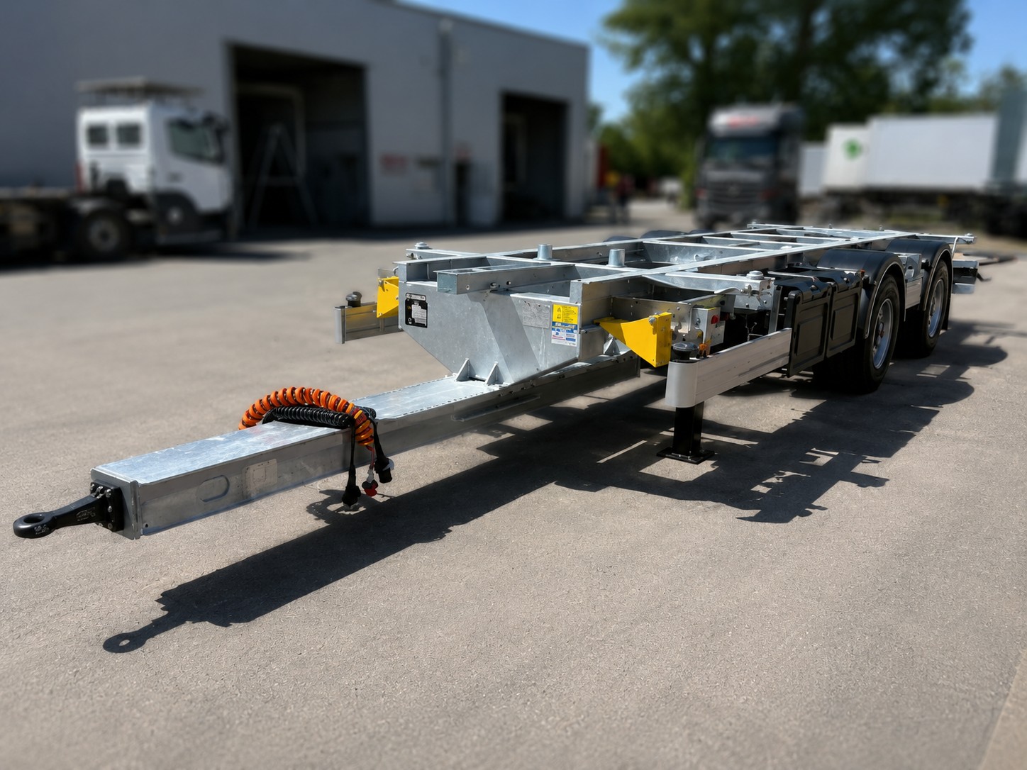 #LA062 - Bild: 2 | Remorque à essieu central pour trafic interchangeable | BDF-System, Jumbo 19,5 Liftache, ohne Zulassung.
