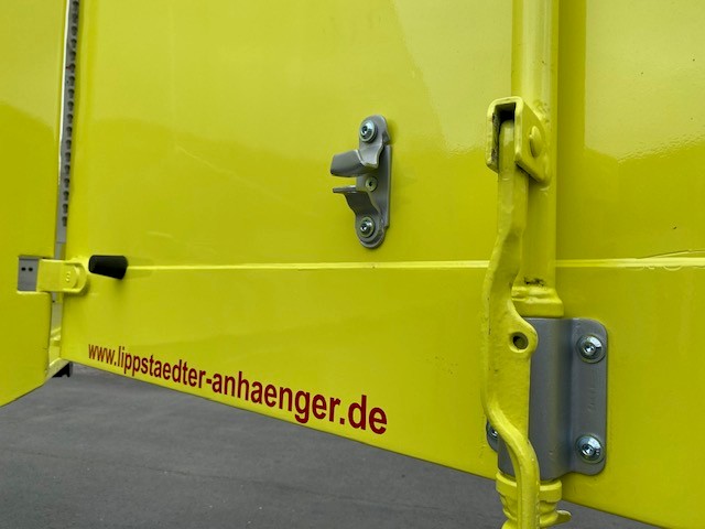 #LA087 - Bild: 12 | Wymienna obudowa, gładka stal | BDF-System 7.45m, LACK NEU! Durchladesystem: Heck Portaltüren vorne und hinten,