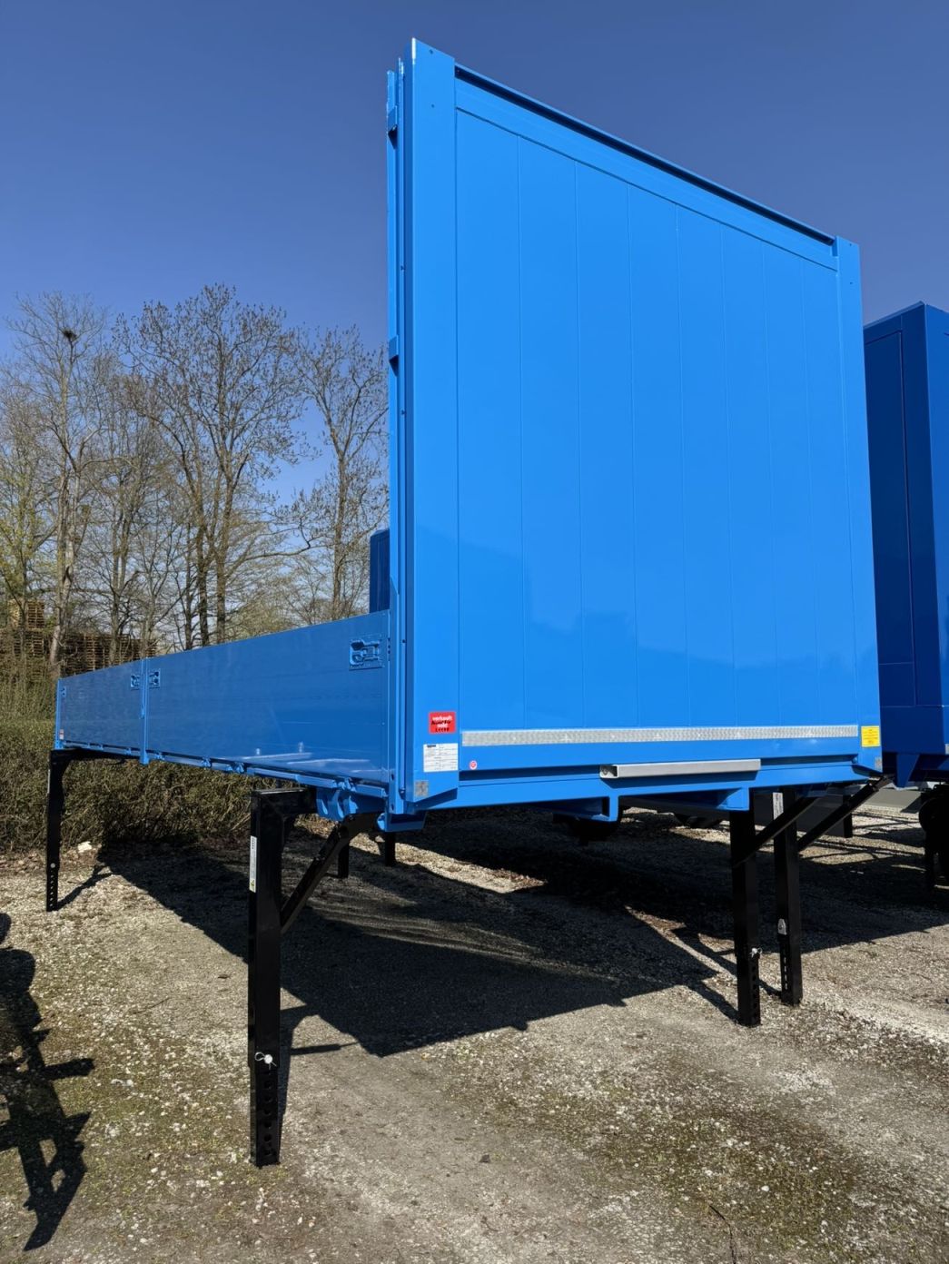 #LA109 - Bild: 2 | Wechelpritsche, Baustoffausführung | BDF-System 7.450 mm, LACK NEU!