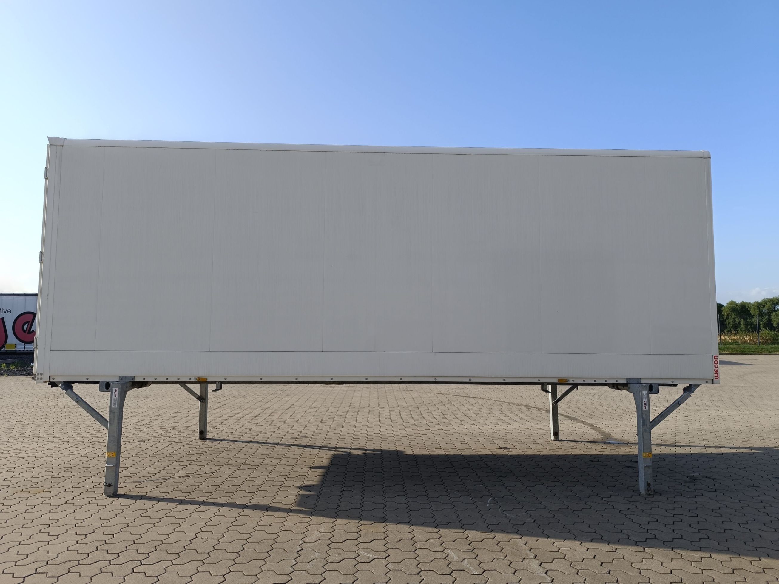 Caja intercambiable, acero liso | BDF-System, 7.450 mm lang, SONDERPREIS MESSEAUFBAU,