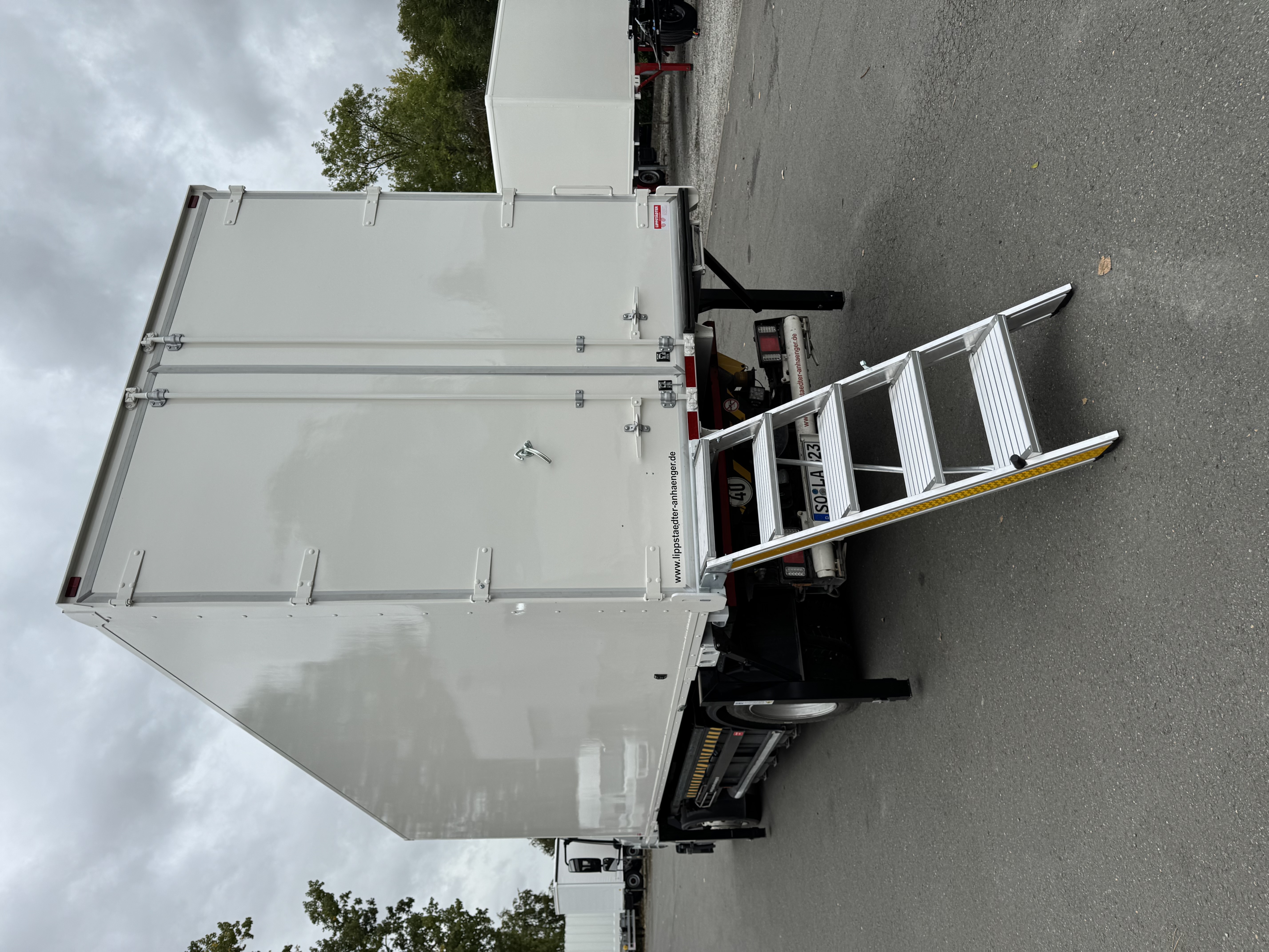 Caja intercambiable, madera contrachapada | BDF-System 7.450 mm lang, Jumbo, LACK NEU!